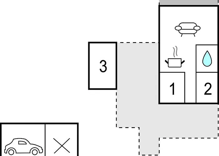 بيت للعطل 3 Bedroom In *